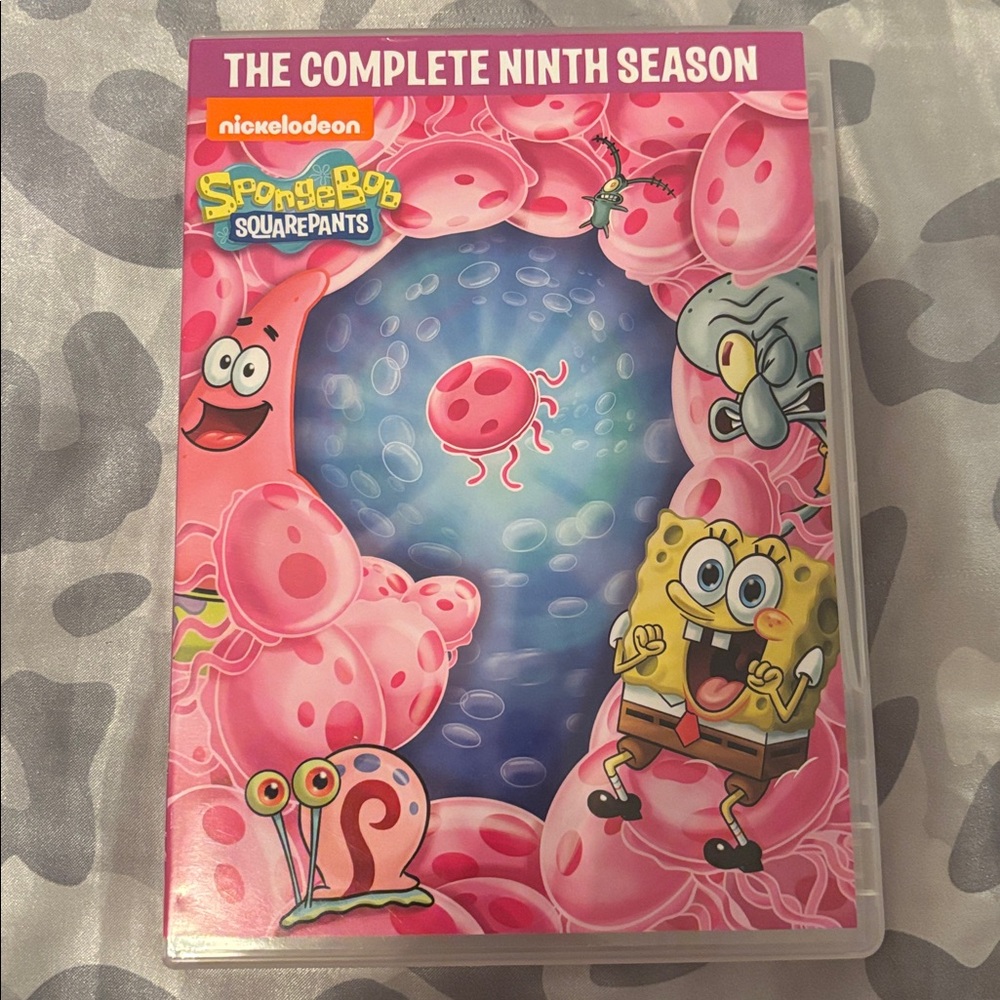 Nickelodeon SpongeBob SquarePants Ninth Season DVD *CD’s NOT included*